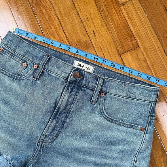 Madewell The Perfect Jean Short Denim Shorts Size 32 - Picture 5 of 8